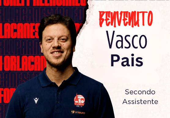 Unieuro, Vasco Pais nuovo vice allenatore e head coach dell’Under 19
