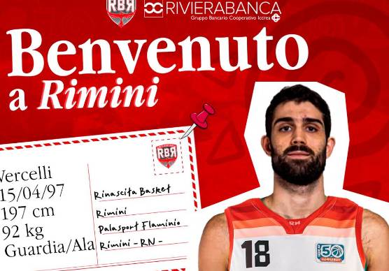 RivieraBanca, è ufficiale l’arrivo di Luca Pollone