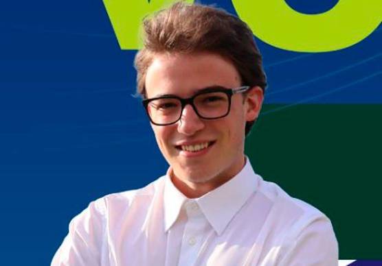 Gabriele Bernabini, neo-maggiorenne eletto con la lista a sostegno del nuovo sindaco Simone Mercatelli, appoggiato da Fratelli d’Italia, Forza Italia e Lega