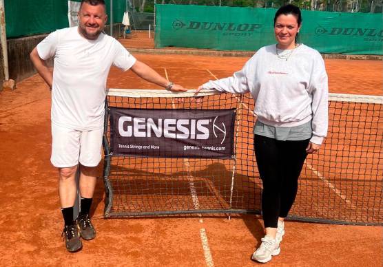 Il presidente del Centro Paradiso, Marco Fucci, con Chiara Magnani