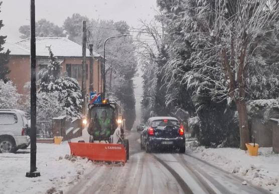 Savignano, il sindaco: “Grazie al volontari che hanno aiutato sotto la neve”