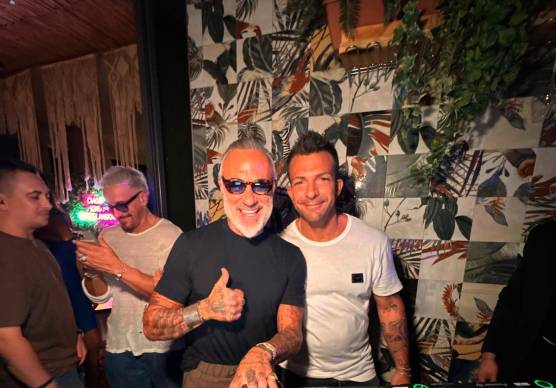 Gianluca Vacchi in console