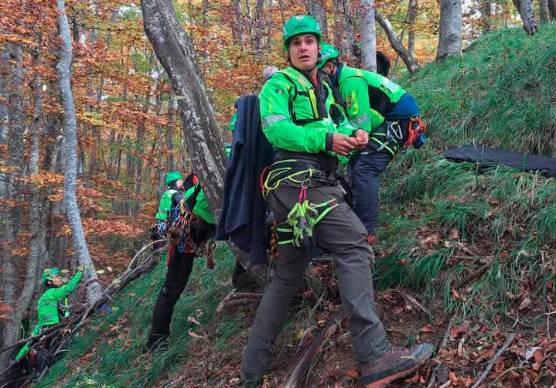 Tecnici del soccorso alpino (foto archivio)