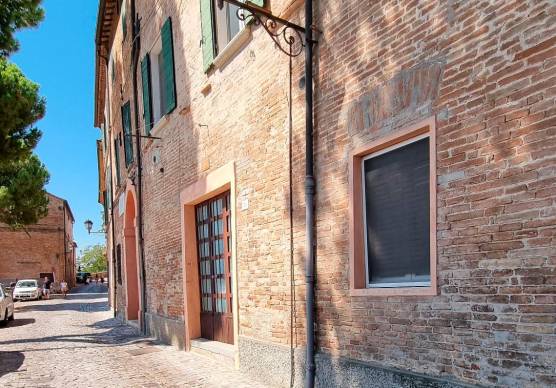 Palazzo Ganganelli dove si trova l’appartamento