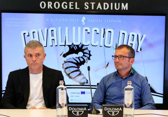 Davide Succi e Fabrizio Faro, due delle tre figure alla guida del vivaio foto ZANOTTI