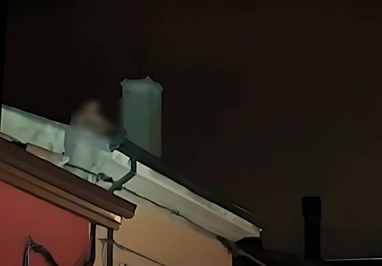 Ravenna. Nudo sul tetto lancia tegole in strada FOTOGALLERY FIORENTINI