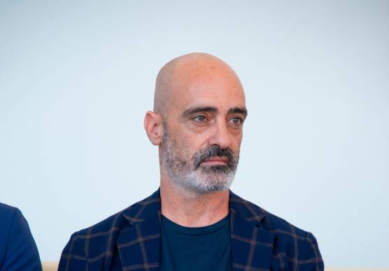 Angelo Sanapo nel giorno della presentazione della proprietà foto morosetti