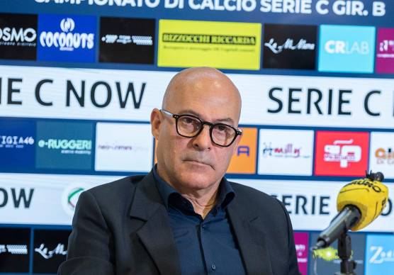 Il direttore sportivo biancorosso Antonio Di Battista