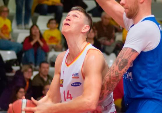 Rolandas Jakstas in azione (foto FIORENTINI)