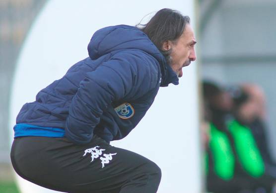 L’allenatore della Sammaurese Stefano Protti (Fiorentini)