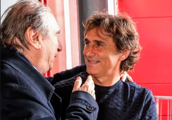 Il dottor Claudio Costa con Alex Zanardi (foto Mauro Monti Mmph)