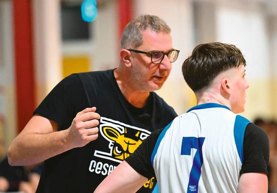 Il coach Marco Vandelli