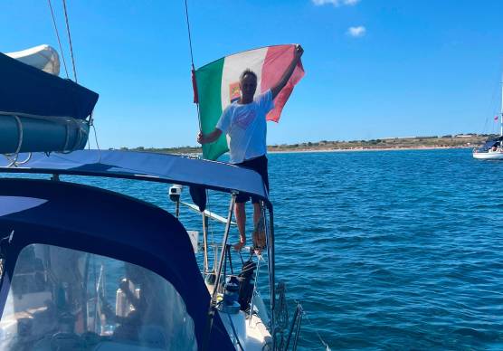 Rimini, il senatore Croatti dalla Global Sumud Flotilla: “Col vento in poppa, avanti verso Gaza”