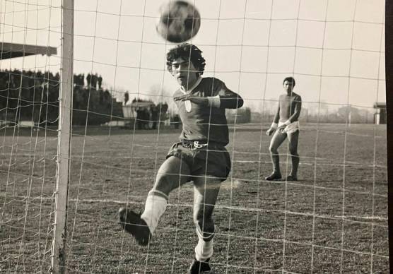 William Barducci quando era calciatore