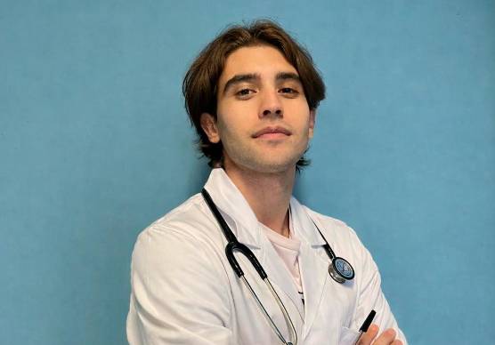 Tancredi con il camice