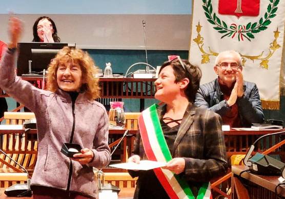 La premiazione in Comune a Lugo