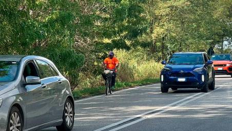 Un tratto di via Torino