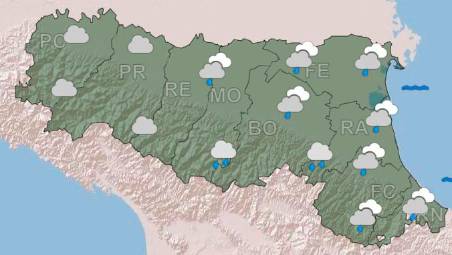 Le previsioni di Arpae per martedì 21 ottobre