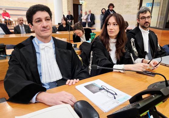 Gli avvocati Marco e Monica Lunedei (Migliorini)