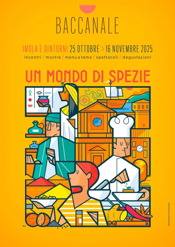 Imola, Baccanale 2025: ecco l’illustrazione