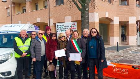 Verucchio, un nuovo veicolo per il trasporto sociale VIDEO