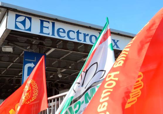 Un presidio sindacale all’Electrolux