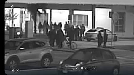 Le immagini della videosroveglianza