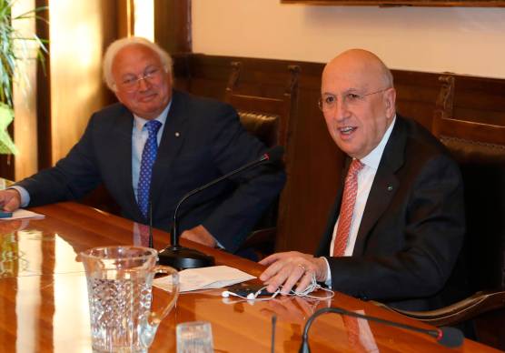 Antonio Patuelli, Presidente dell’Associazione Bancaria Italiana (Abi) e del Gruppo Bancario La Cassa di Ravenna (foto Fiorentini)