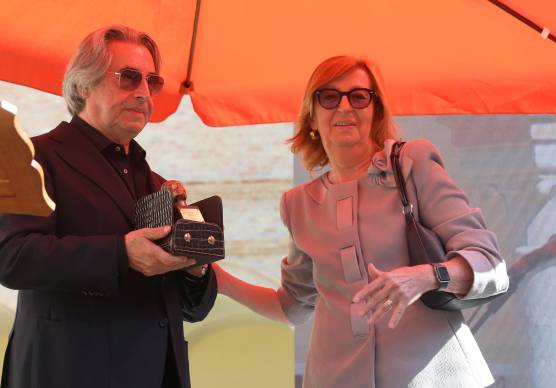 La consegna del Premio Dante a Riccardo Muti