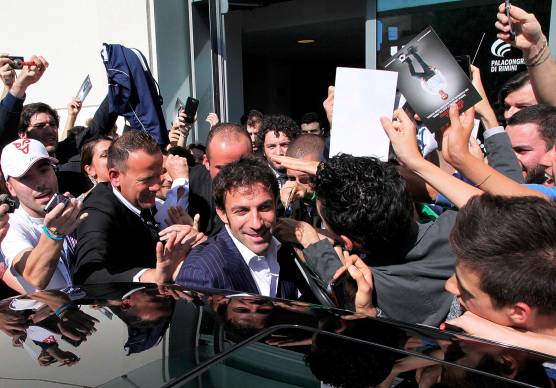 Alessandro Del Piero a Rimini nel 2013 per un evento