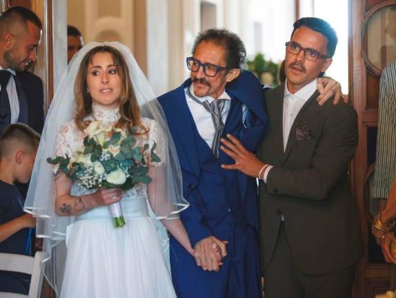 L’addio a Igor Protti, la figlia Noemi: “Mi hai portato all’altare, non ti ringrazierò mai abbastanza”