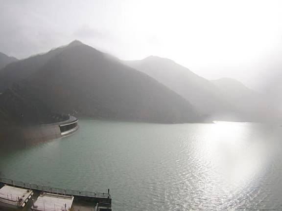 Diga di Ridracoli in tempo reale