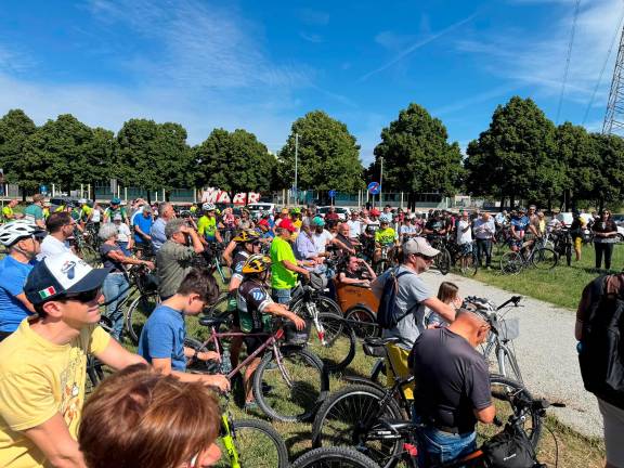 Santarcangelo, quasi 300 persone per la nuova ciclabile ex ferrovia Santarcangelo-Urbino - Gallery