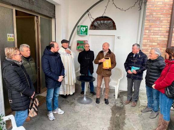 Savignano, nuovo defibrillatore per la Polisportiva Fiumicinese asd