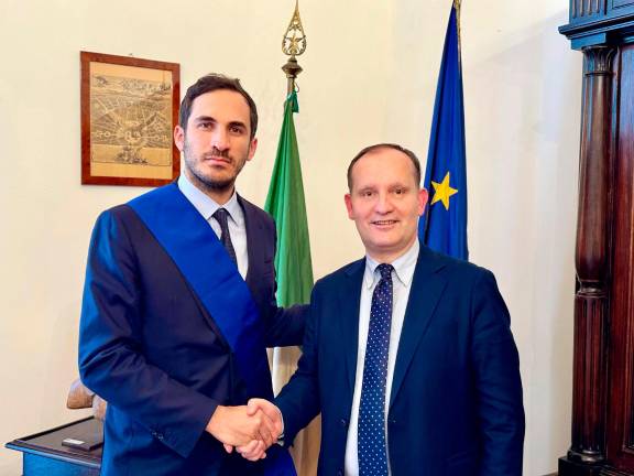 Il presidente Lattuca e il vice Cavallucci