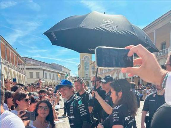 A Faenza un bagno di folla per Kimi Antonelli - Gallery