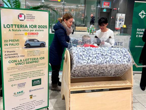 Ravenna, lotteria Ior: i biglietti vincenti