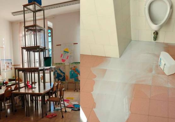 San Piero in Bagno, vandali nella notte alla scuola elementare, il sindaco: “Un atto meschino verso i nostri bambini”