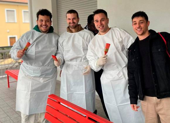 WEVENI Orecchini Infermiera Con Stetoscopio | Acrilico Tema Medico | Regalo Laurea Per Studentesse Infermieristica