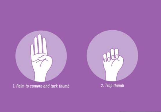 Il segnale internazionale di aiuto