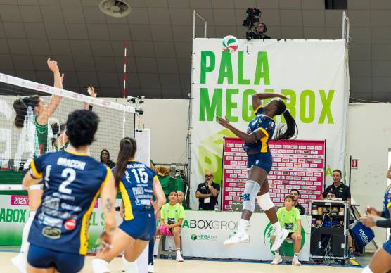 Anna Adelusi ha messo a terra 21 palloni al debutto (foto legavolleyfemminile.it)
