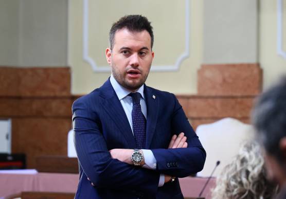 Il sindaco Marco Panieri