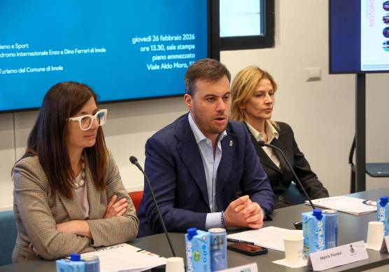 La conferenza di presentazione degli eventi dell’autodromo nel 2026 (foto Mauro Monti Mmph)