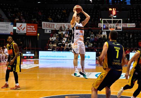 Tommaso Pinza è tornato ad allenarsi in palestra e domenica a Brindisi ci sarà foto FABIO BLACO