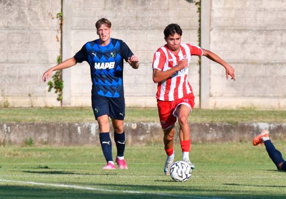 Valentino Coveri in maglia biancorossa nella scorsa stagione (Blaco)