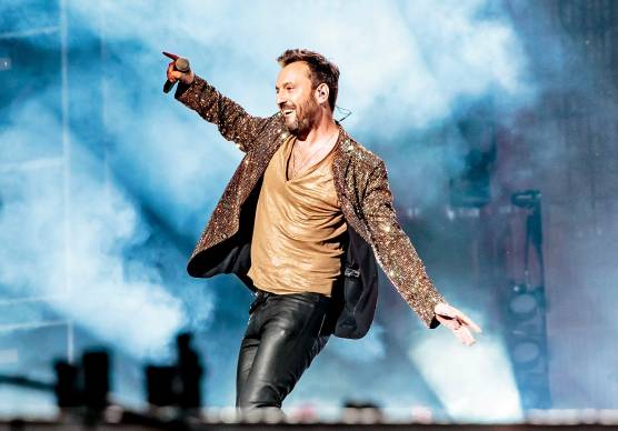 Cesare Cremonini a Imola al concerto de 2024 (foto mmph)