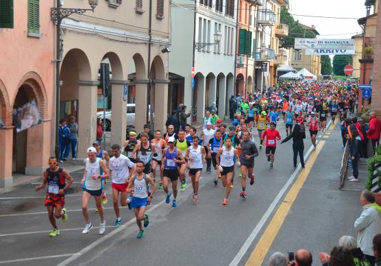 La partenza della scorsa edizione della 50 Km di Romagna
