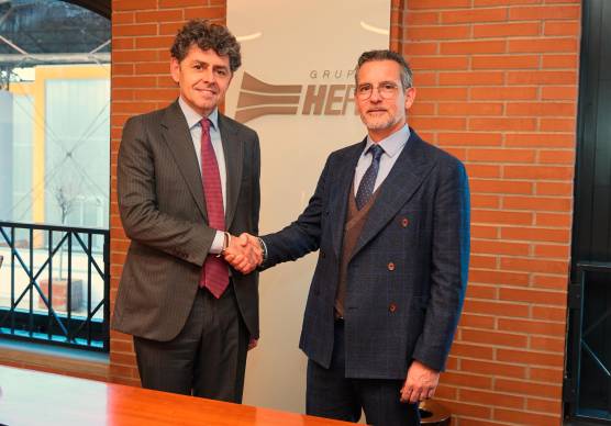 Andrea Ramonda, Amministratore Delegato di Herambiente – Gruppo Hera, e Davide Favrin, Vicepresidente e Amministratore Delegato del Gruppo Marzotto