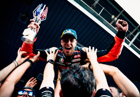 Marco Bezzecchi, leder del Mondiale