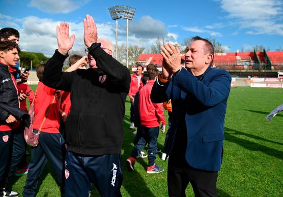 Il patron biancorosso Gianfranco Cappelli